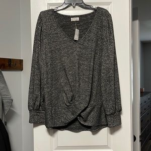 Maurice’s top shimmery size 1x